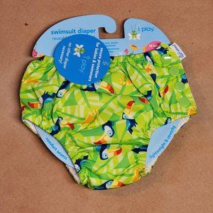 I-Play Swimsuit Diaper 12 Months Green